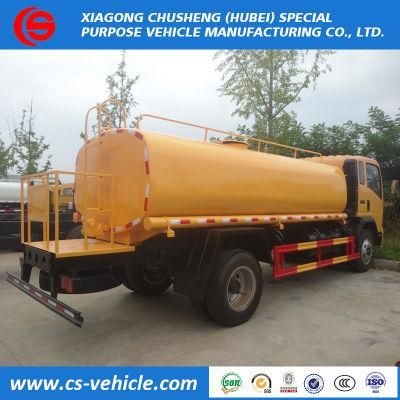 HOWO 4X2 10, 000L Water Tank Truck 10cbm Water Sprinkler Truck