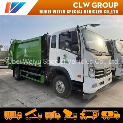 Sinotruk HOWO 7cbm 7000liters 4X2 Compactor Garbage Truck Rubbish Collection Truck Garbage Removal Truck