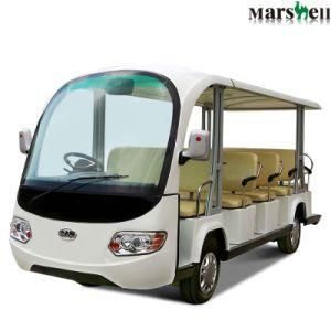 New Brand 14 Seats off Road Tourist Electric Sightseeing Bus for Resort (DN-14G)