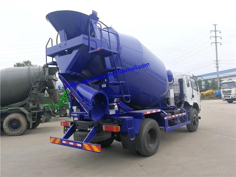 Good Price Dongfeng 4X2 Euro 4 Engine Concrete Mixer Truck 5m3 6m3