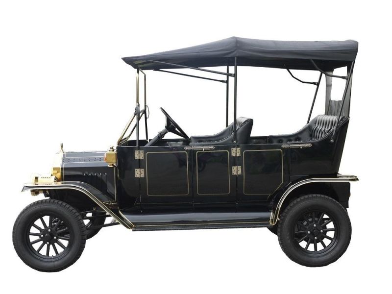 New Factory Outlet Street Legal Model T Electric Sightseeing Vehicle Classic Car for Sale