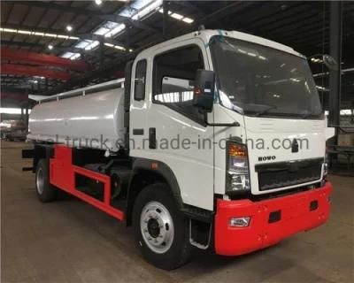 4X2 Sinotruck Rhd LHD 7000 Liters Water Tank Truck