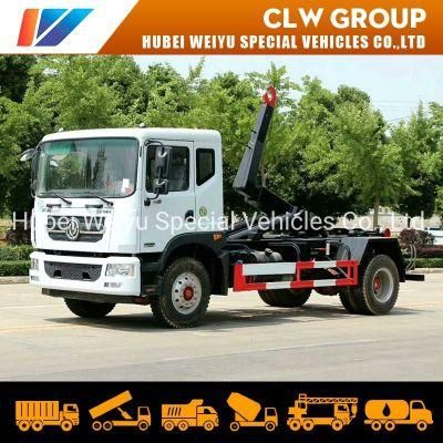 China Brand Dongfeng Hook Lift Carbage Truck 12cbm 12000liters