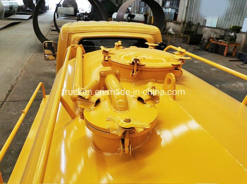 Small 2ton 3mt Fecal Sewage Suction Delivery Truck with Vacuum Bp Jurop Pump for City Sewer Waste Transport