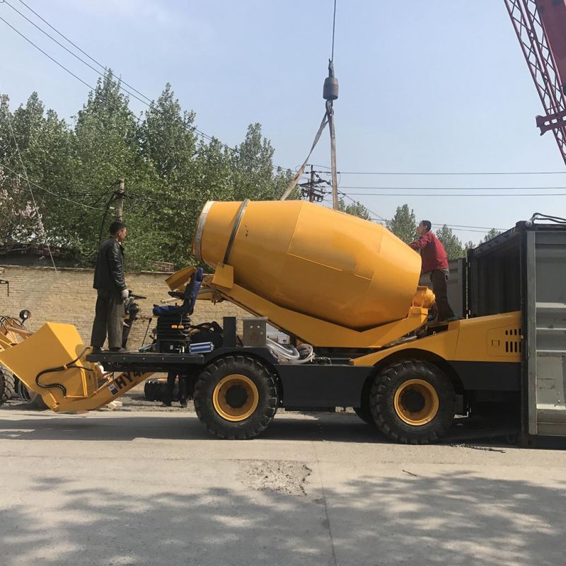 HY420 Diesel Concrete Mixer with Automatic Upper Water System for Sale