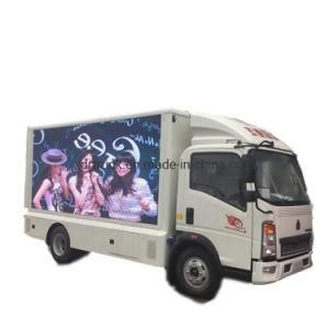 HOWO LED Screen Advertising Truck Mobile TV Show Truck Hot Sale