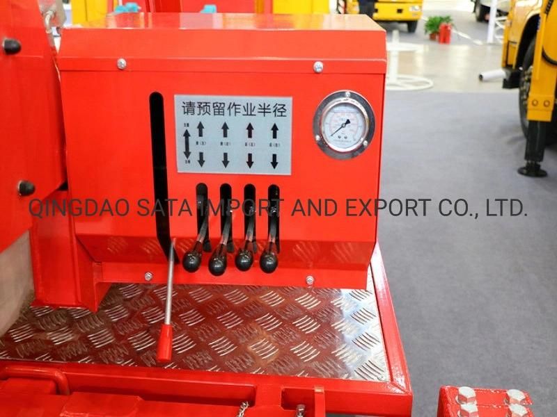 Truck Mounted Aerial Work Platform Air Conditioner Platform Truck