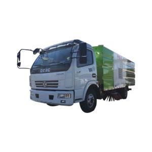 Dongfeng 6 Wheeler 4*2 7.5 Cubic Meters Stainless Steel Water Tanker Sweepers Road Cleaner Truck