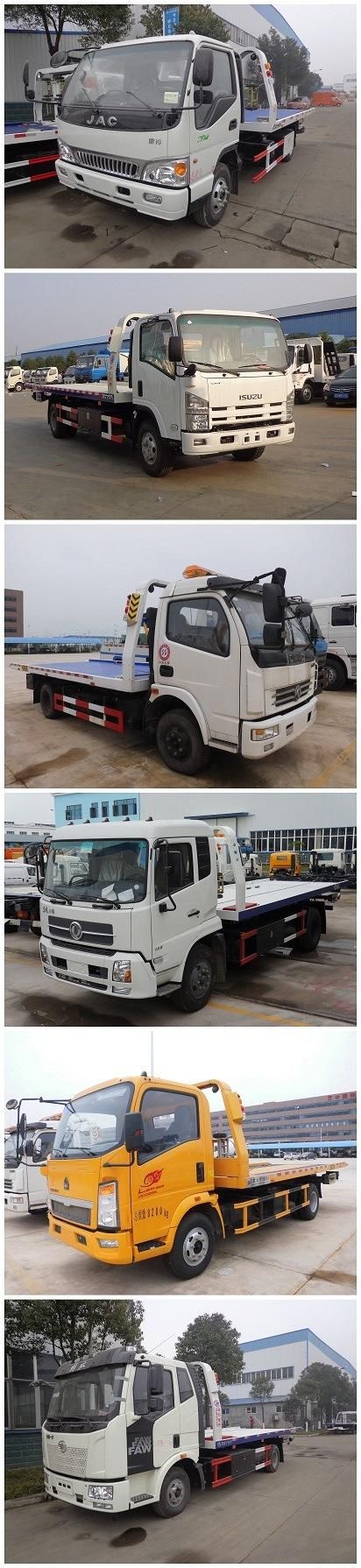 China Isuzu 6-Wheel 3t 5ton Wrecker Tow Truck for Sale
