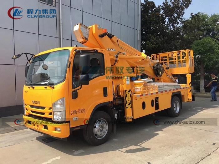 Isuzu 12-18m Aerial Platform High-Altitude Straight Boom Working High Platform Operation Truck