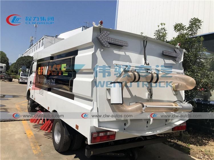 Dongfeng Street/Square/Factory/Airport Cleaning Vehicle 8cbm 8tons Vacuum Road Sweeper