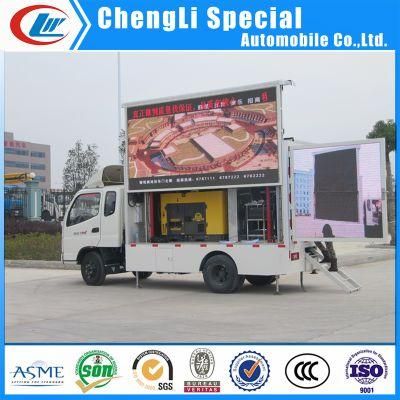 3 Sides LED Screen Mobile Advertising Truck for Presidential Election