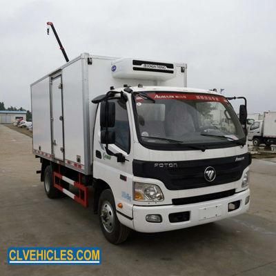Foton Aumark 4tons -18degree Refrigeratored Van Truck for Sale