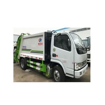 Dongfeng 4*2 Rear Loading Type 5cbm Compression Garbage Truck