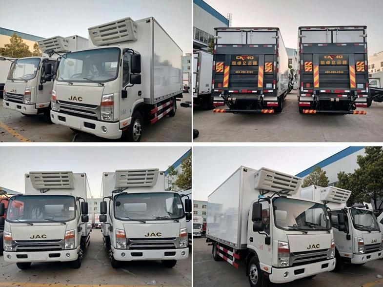 JAC Refrigerator Cooling Van, Mobile Cold Room, Refrigerated Truck 5tons for Sale