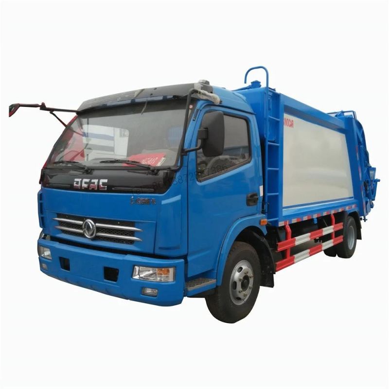 Dongfeng Dlk 120HP 125HP 140HP 5m3 6m3 Compactor Garbage Truck