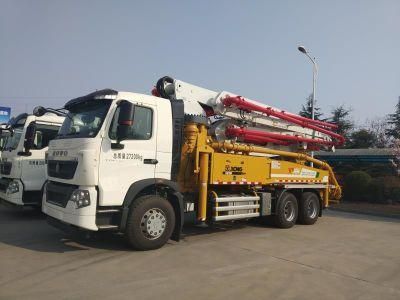 Sinotruk T5g Mounted Concrete Mixer Pump Truck