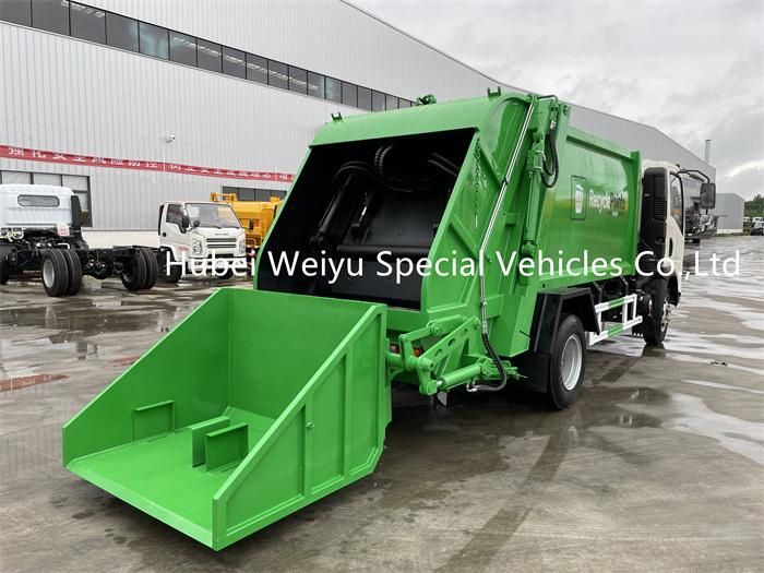 HOWO 6m3 Compactor Garbage Truck for Domestic Waste Collection