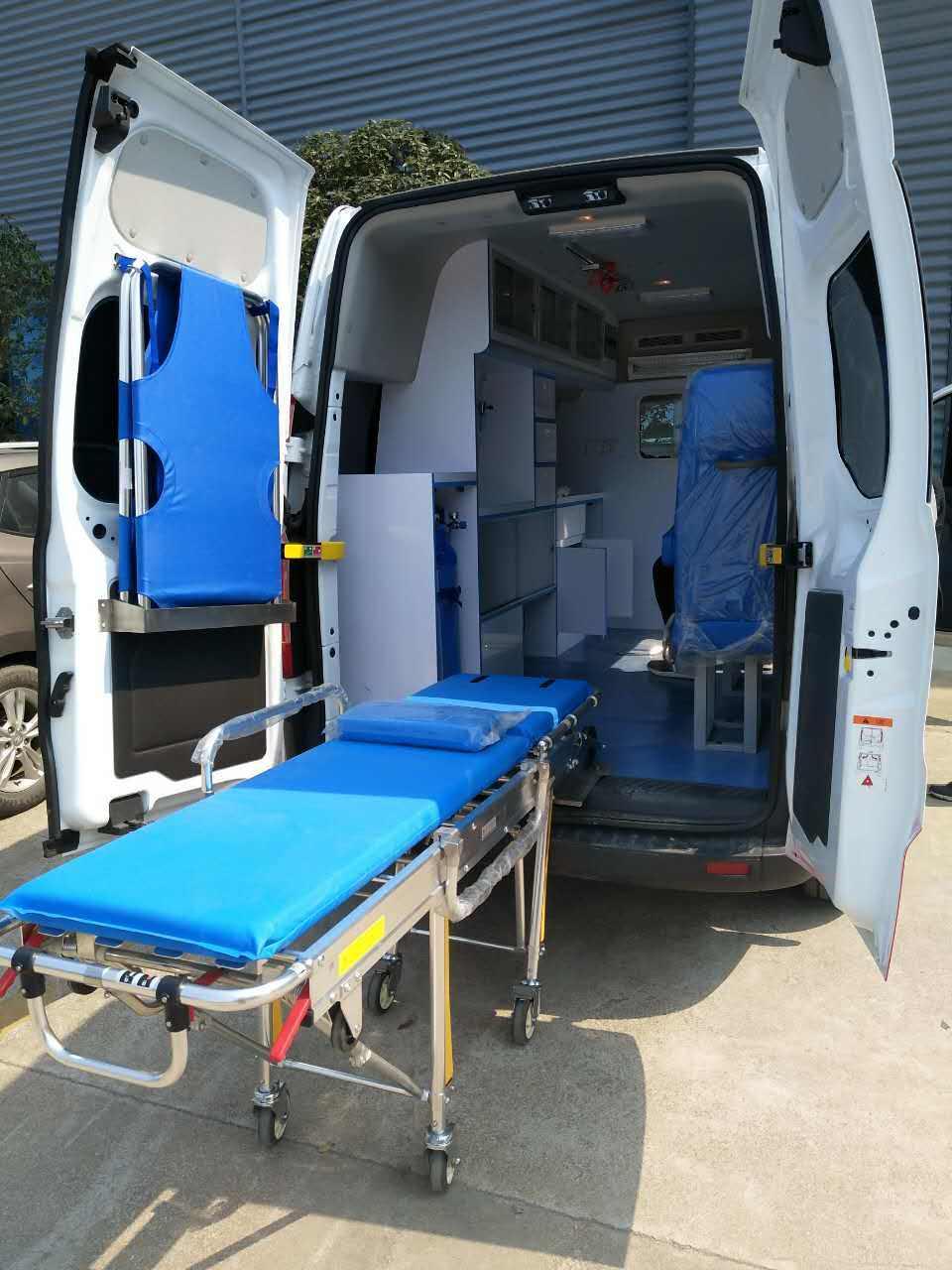 City ICU Crossover First Ambulance Ride Medical Hospital Negative Pressure Emergency Ambulance for Patients Delivery Transport and Treatment