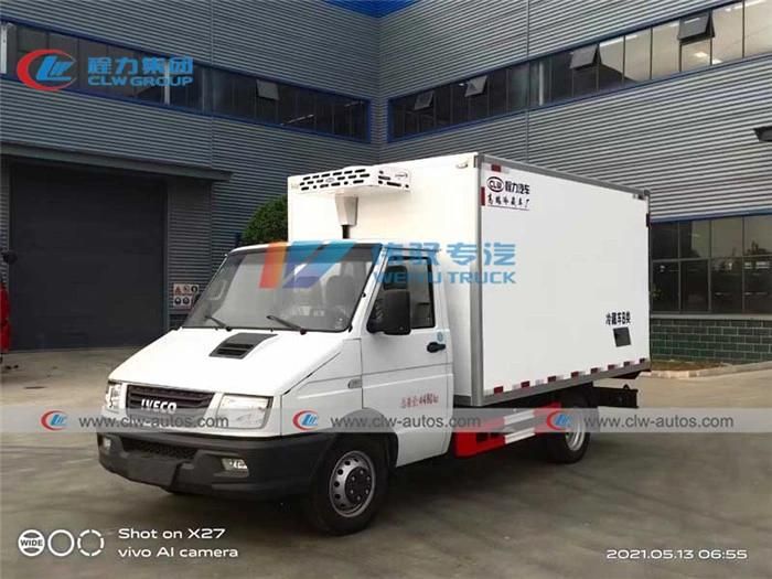 Mini 1tons 2tons 3tons Refrigerated Truck China Freezer Truck Supplier Competitive Good Price 2t Freezer Van Truck