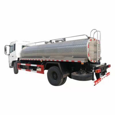 Dongfeng Tianjin Stainless Steel Water Tank Truck for Sale