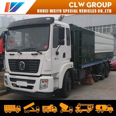 Dongfeng 25tons Road Sweeper Machine Vehicle 22cbm/22000liters Street Sweeping Water Washing Truck