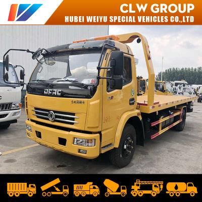 Top Quality Dongfeng Road Recovery Tow Wrecker 6.2m Platform Towing Truck