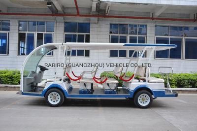 Electric Open Tourist Bus Car for Sightseeing Shuttle Bus Electric Cart