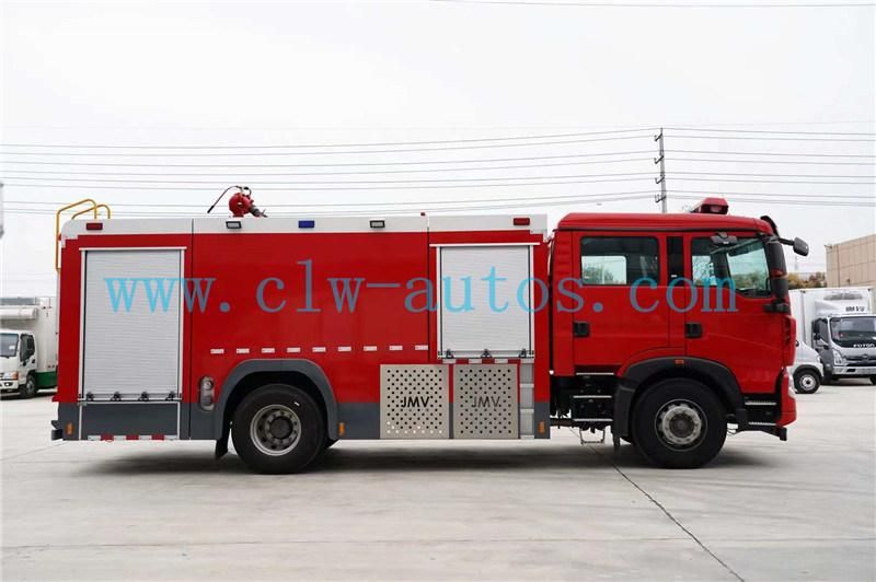 Sinotruk HOWO 4X2 8cbm 8000liters Foam Tank Fire Fighting Truck Fire Engine Fire Pumper Truck Fire Fighter Trucks
