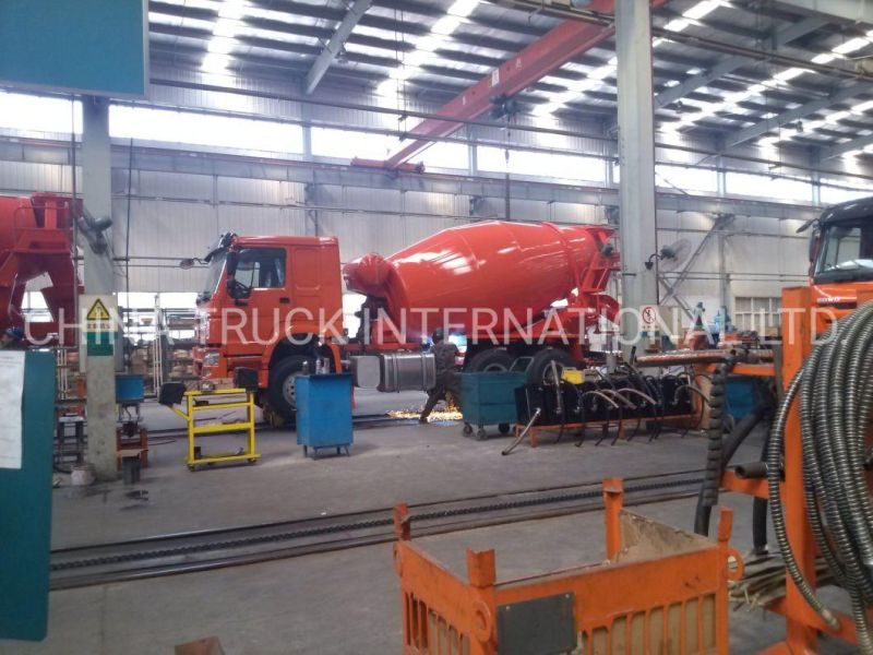 Sinotruck HOWO 6X4 9m3 Mixer Machine Concrete Mixer Truck