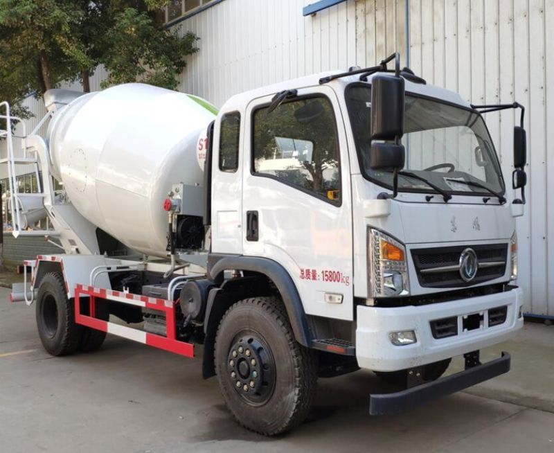 Dongfeng 4X2 6m3 Cement Concrete Mixer Truck Construction Equipment