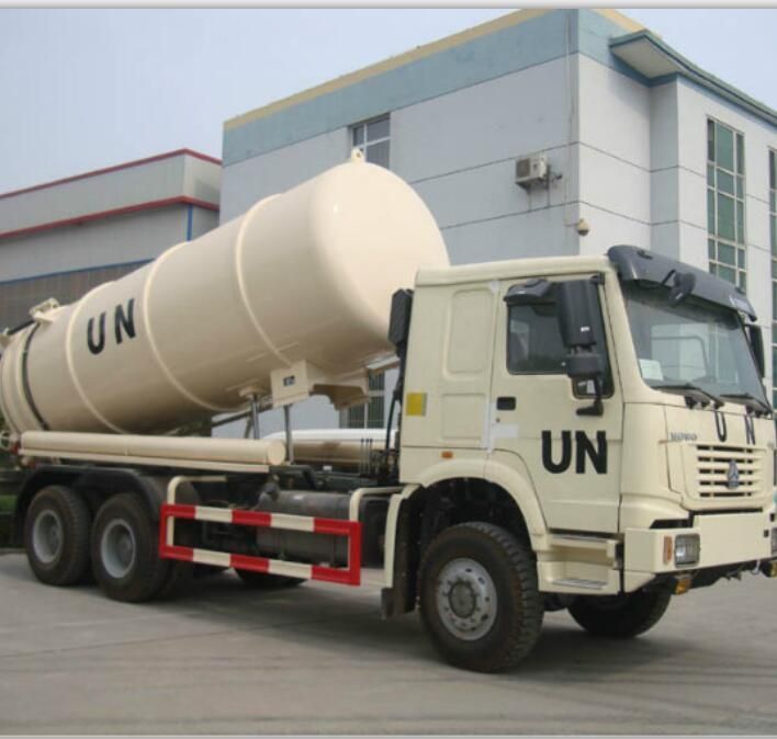 Sino HOWO Sewage Suction Truck 6X4 Waste Water Fecal-Sewage