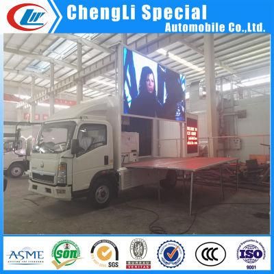 Mini Van Truck LED Display Mobile Advertising Truck