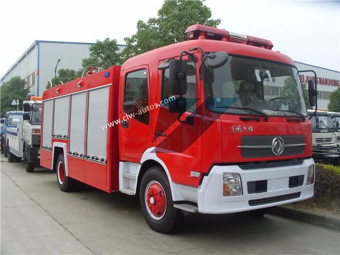 Dongfeng 4X2 5000liters 5tons Water and Foam Tank Fire Fighting Vehicle Diesel Emergency Fire Rescue Truck Special Truck