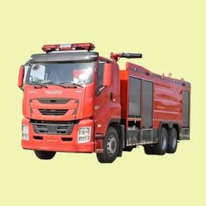 Isuzu12000L Water Foam Fire Truck Fire Pump