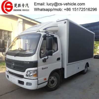 Foton 6 Wheelers P6 LED Display Board Truck for Advertising