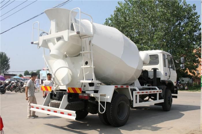 China Cheap Dongfeng 6cbm Concrete Transit Machinery Cement Mixer Truck