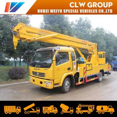 China Good Price Dongfeng 22m/23m/24m/25m Hydraulic Aerial Manlift Work Platform Truck on Sale