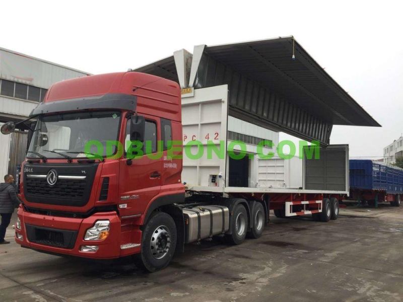 Customized Bueno 26FT Aluminum Wing Van Truck Body for Semi-Trailer Truck