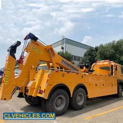 Shacman Boom and Underlift Integtated Wrecker Tow Truck for Sale