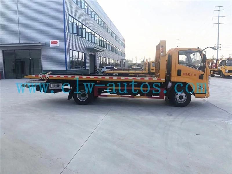 Jmc/JAC/Dongfeng/HOWO/Foton/FAW Customized Platform Wrecker Flatbed Tow Trucks Road Recovery Truck