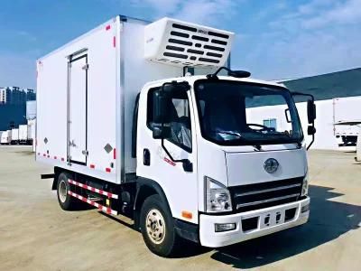 Urban popular trending cold chain logistics 2 tons refrigerated truck