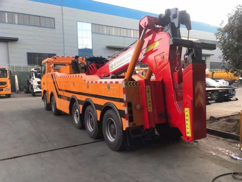 Factory Shacman HOWO 20tons 30tons Recovery Truck 375HP Diesel Engine Towing Wrecker Tow Truck 10X4 Drive