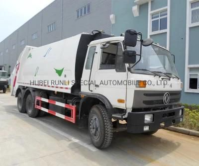 Dongfeng 6X4 18000 Liters Compression Garbage Truck for Garbage Collection