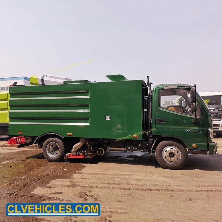 Foton 4X2 5000L Vacuum Sweeper Truck Road Street Cleaner Truck