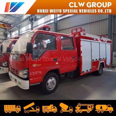 Rescue Pumper City Fire Engine 4X2 Isuzu Foam Fire Fighting Truck