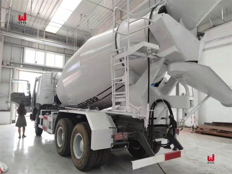 HOWO Sinotruck Euro2 Light Hand Driving Rhd 371HP 6*4 Cement Concrete Drum Mixer Truck