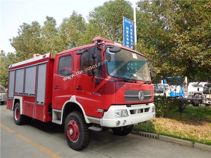 Dongfeng 5ton 5000L Water and Foam Fire Truck Fire Fighting Vehicle Fire Rescue Truck