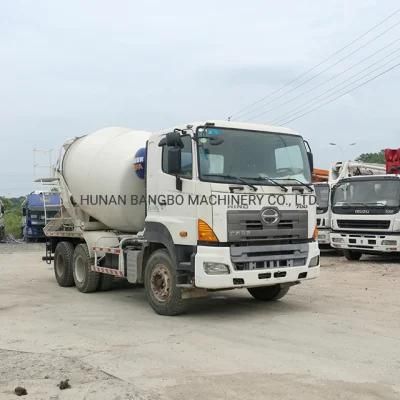 Hino 10cbm Beton Mixer Machine Mini Cement Mixing Truck Used Concrete Batch Truck Mixer