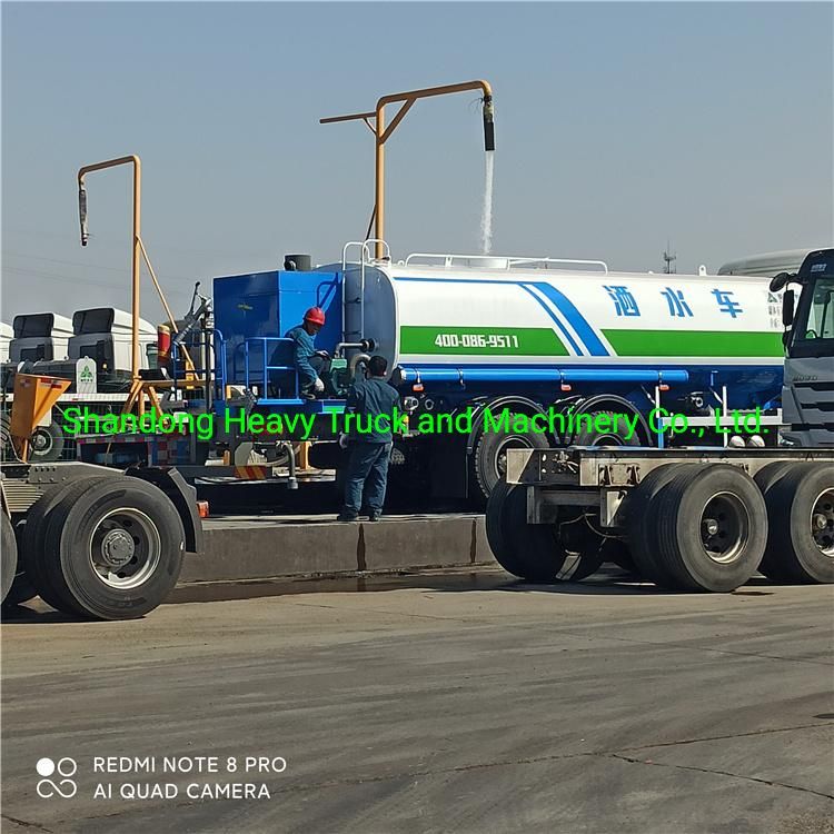 China HOWO-7 Sprinkler Truck Road Sprinkler Water Tank 6X4 Truck